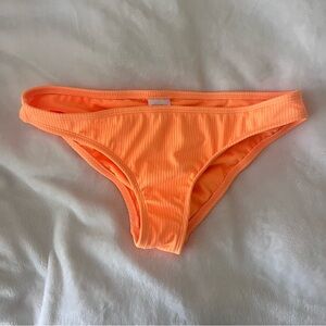 Orange Swim Suit Bottoms with cute rouching in back!